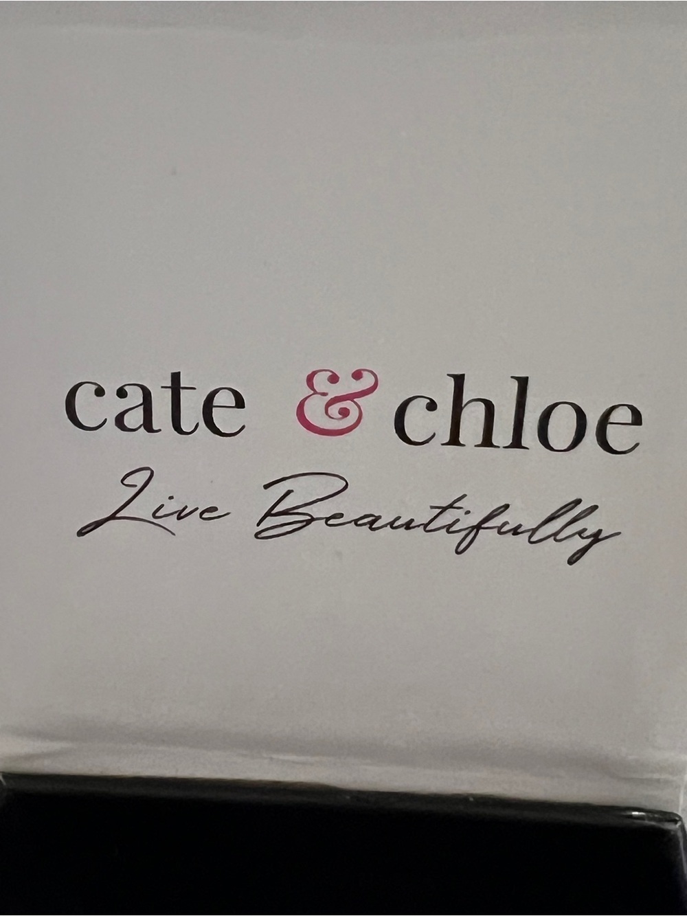 Cate & Chloe Ariel CZ Halo Stud Earrings Gold Plated NWB - Picture 6 of 9